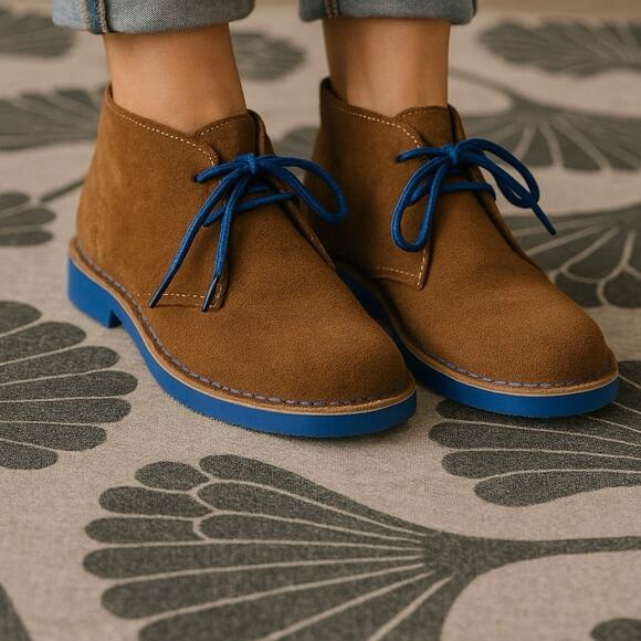 Veldskoen Heritage Suede Brown Chukka Boots Made in South  display picture 1